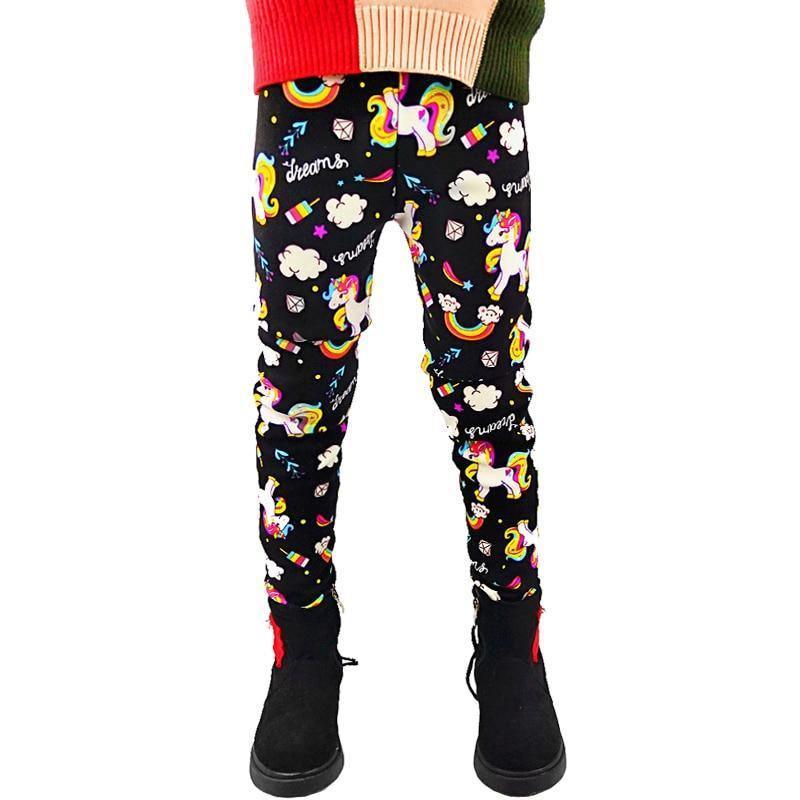 Legging bébé fille épais chaud à pois, pantalon léopard pour enfant fille, pantalon en velours côtelé fleuri vintage pour enfants filles