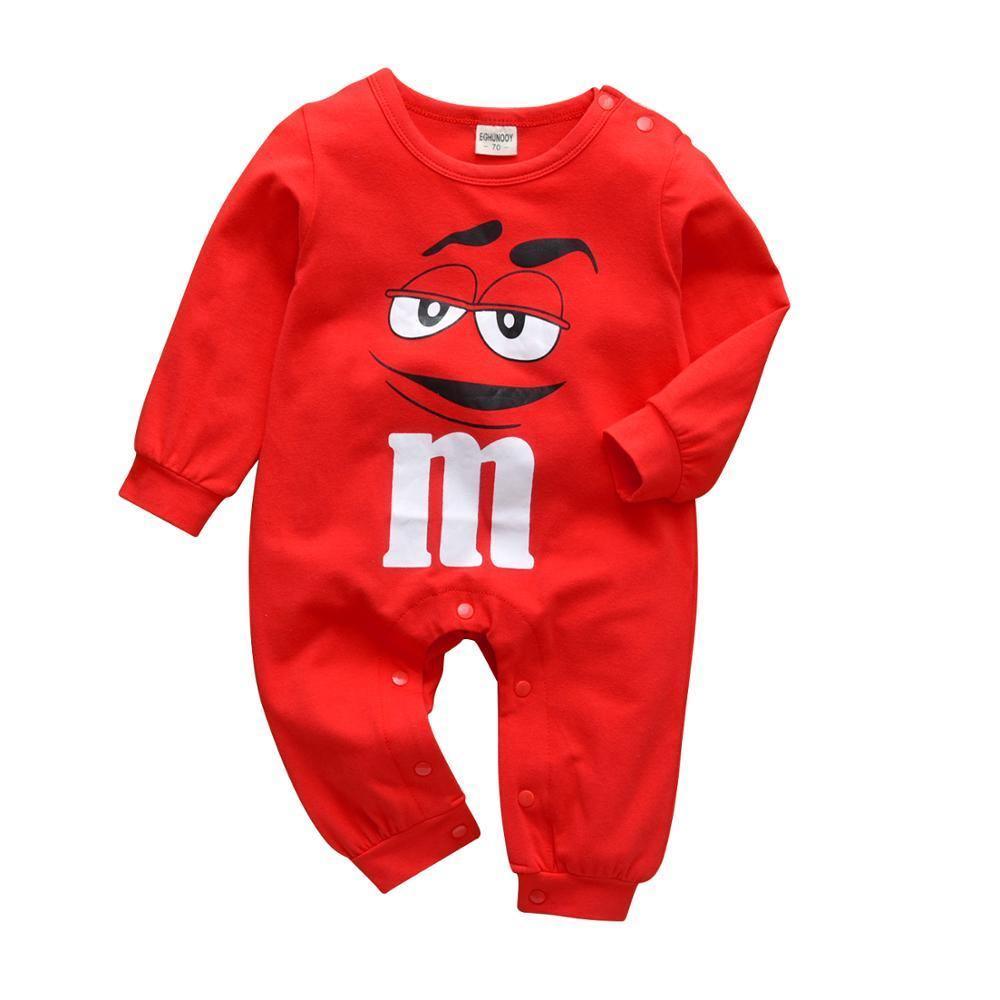 Combinaison moderne imprimée en coton à manches longues pour bébés garçons et filles, vêtements pour nouveau-nés et enfants