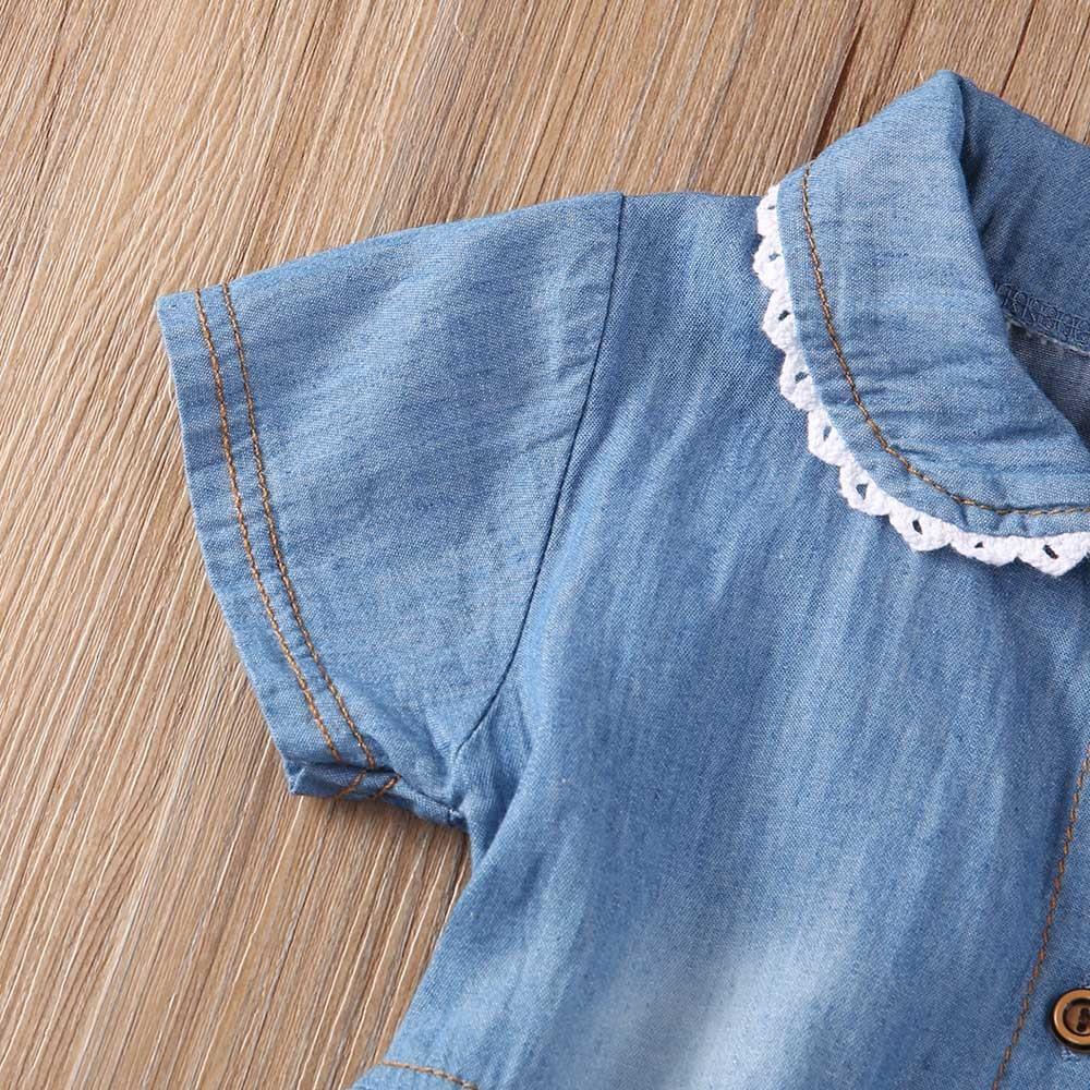 Robes d'été pour filles, motif floral moderne, nœud papillon, manches courtes, tenue de princesse