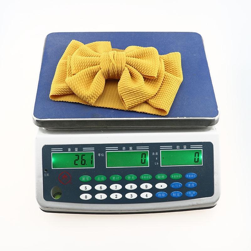 Bandeau de bébé moderne à nœud papillon pour les petites filles, bandeau turban, turban noué pour bébés filles