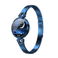 Montre connectée étanche pour femmes Moniteur de fréquence cardiaque Dispositif portable de sport Montre intelligente pour femmes Dames
