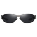 Les nouvelles lunettes de soleil polarisées de luxe élégantes, lunettes de sport carrées pour hommes et femmes avec protection UV400
