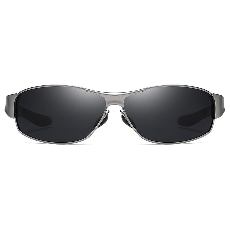 Les nouvelles lunettes de soleil polarisées de luxe élégantes, lunettes de sport carrées pour hommes et femmes avec protection UV400