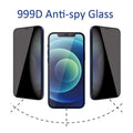 Film de protection d'écran anti-espion pour iPhone 14 13 12 11 XS MAX XR, verre privé à couverture complète pour iPhone 7 8 PLUS, film protecteur anti-espion, protection d'écran en verre trempé compatible avec les coques pour iPhone