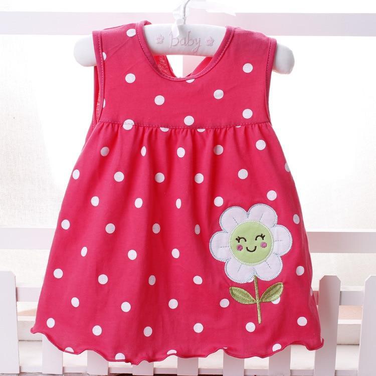 Nouvelle Robe de Princesse d'Été Mignonne pour Bébé Fille avec Bandeau, Design Tutu avec Fleurs