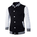 Veste décontractée pour homme coupe ajustée, Blouson aviateur pour homme/garçon, Design de mode classique et élégant, Veste universitaire confortable pour homme, Blouson lycée à manches longues