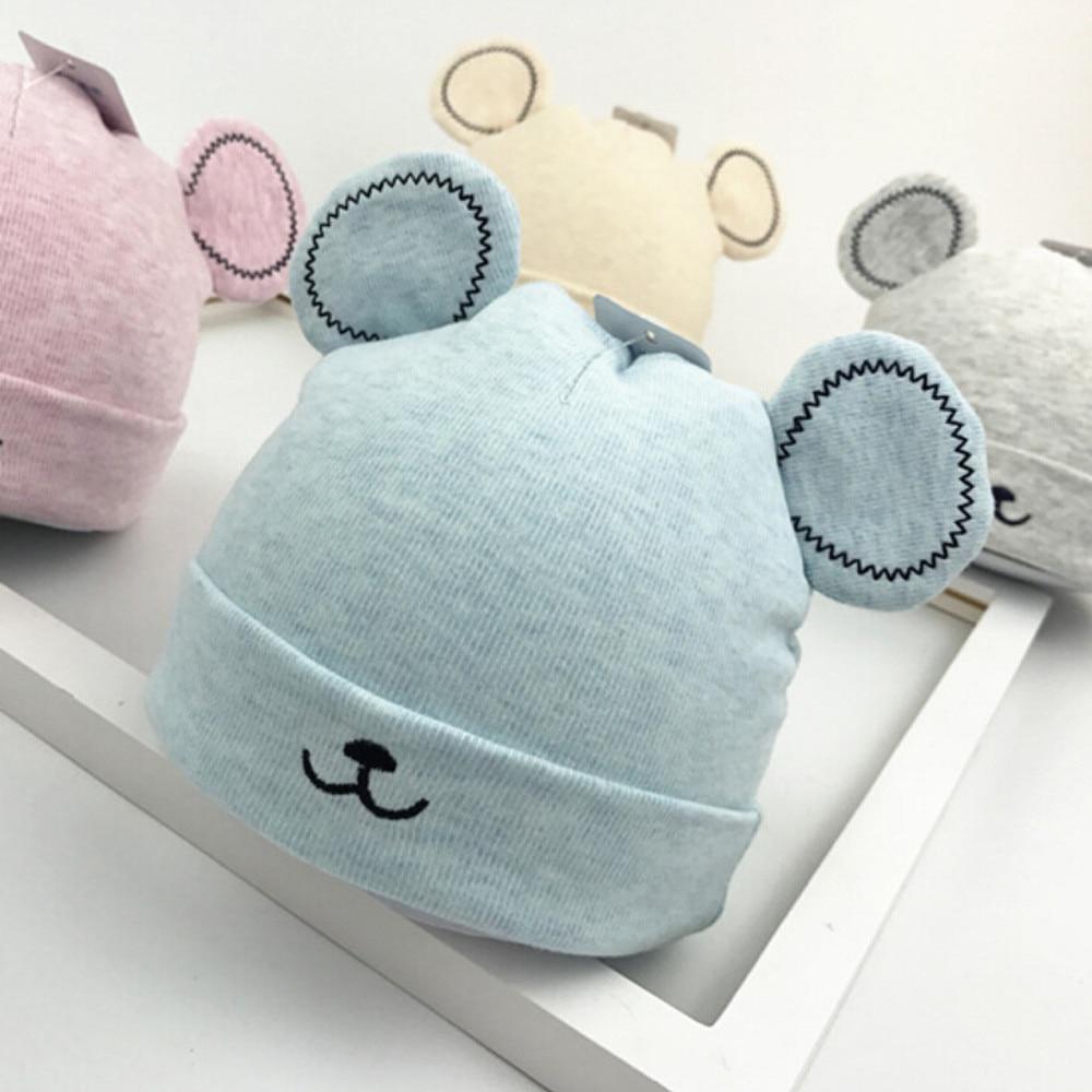 Bonnet bébé moderne tout-petits filles garçons oreilles casquette en peluche hiver chaud ours mignon oreilles casquette en peluche bonnet