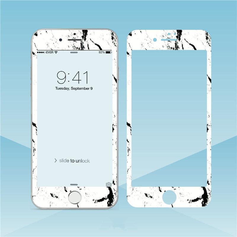 Verre trempé de dessin animé pour iPhone 11 Pro Max 7 8 PLUS, protecteur d'écran 3D à bords souples pour iPhone XS MAX XR, film de protection adorable, verre trempé de haute qualité pour iPhone