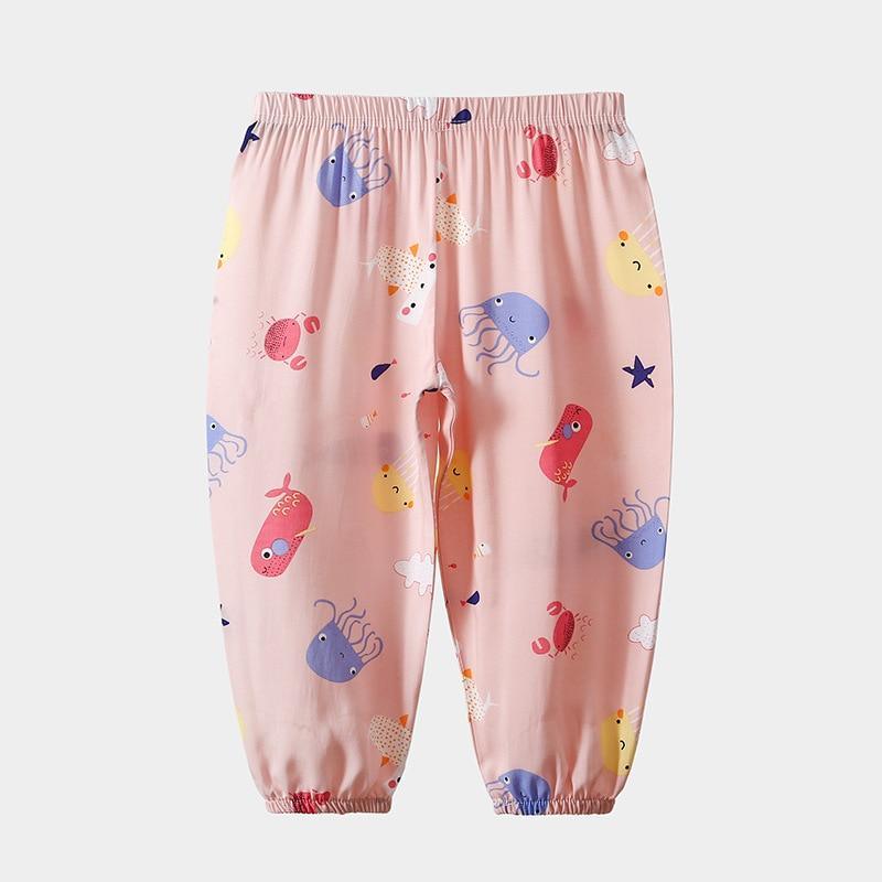 Pantalon fin pour bébés garçons, pantalon anti-moustiques, pyjama pour enfants pour climatiseur