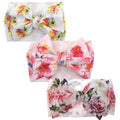 Bandeau Turban Moderne Luxe Élégant pour Bébé Fille, Accessoires Photo, Nœud, Lot de 3 Pièces pour Filles Bébé