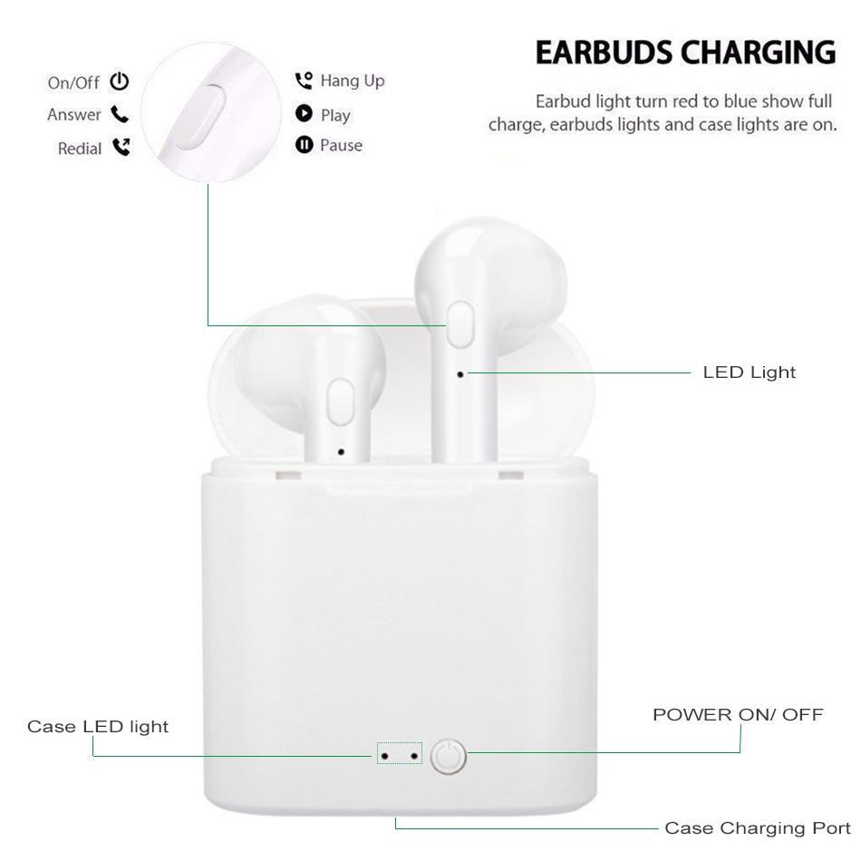 Écouteurs sans fil modernes de luxe STEVVEX Bluetooth 5.0 intra-auriculaires stéréo, oreillettes de sport, casque mains libres, appel binaural pour téléphones portables