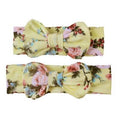 Bandeau Cheveux pour Mère et Bébé avec Nœud Floral Élastique Accessoires Cheveux Turban Mère-Enfant Nœud Pour Mère et Fille