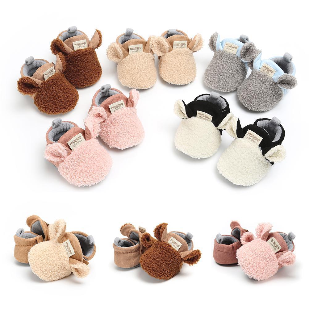 Nouvelle Mode Chaussures de Ramper pour Tout-Petits Nouveau-Nés Garçons Filles, Chaussons en Coton, Premiers Pas
