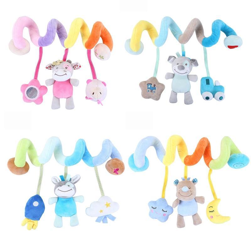 Bébé Jouets Amusants Petite Clochette Bruyante Hochet Balle Jouet Développer L'Intelligence de Bébé Jouet de Préhension Clochette à Main Jouets de Hochet Pour Enfants au Design Moderne