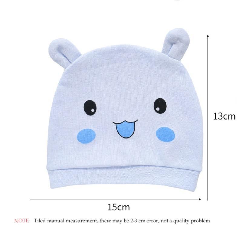 Bonnets de couchage modernes en coton imprimé pour bébés, casquettes pour nouveau-nés, accessoires pour bébés filles
