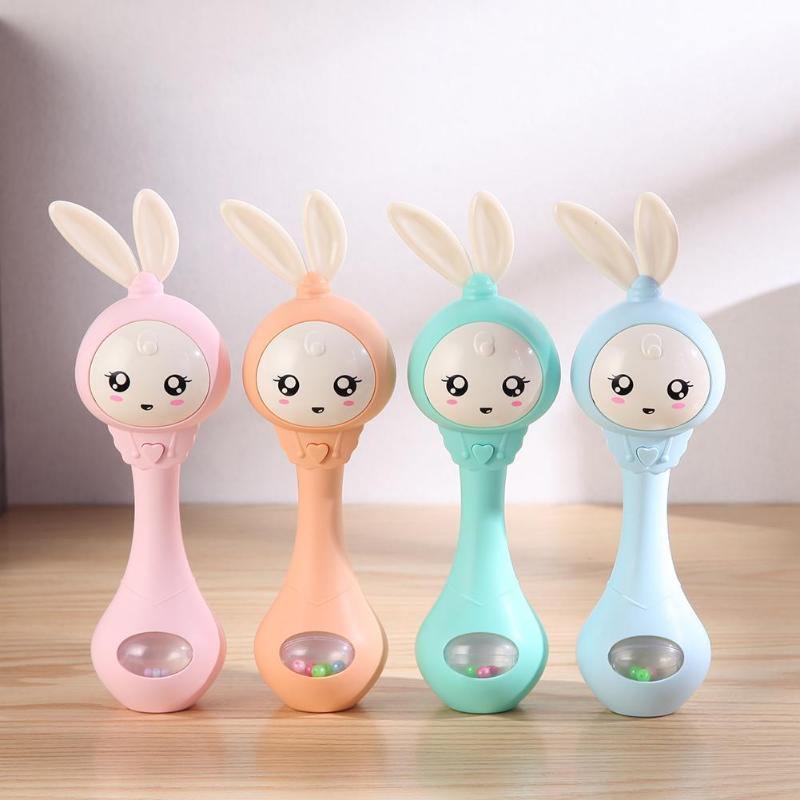 Hochet de dentition musical pour bébé, jouet d'éveil pour enfant, clochette de lit mobile, jouet de poussette et de berceau pour nouveau-né