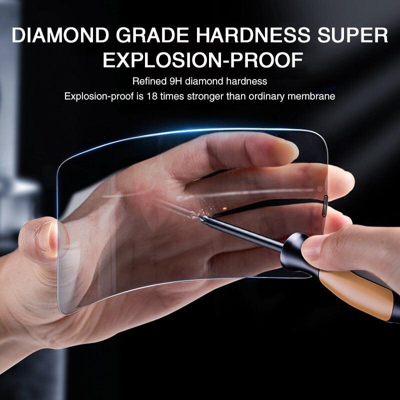 Protection d'écran anti-espion pleine couverture pour iPhone 11 12 13 PRO MAX Verre de confidentialité pour iPhone 14 Pro 8 Plus XS Max XR Verre trempé anti-espion Protecteur d'écran de confidentialité pour iPhone