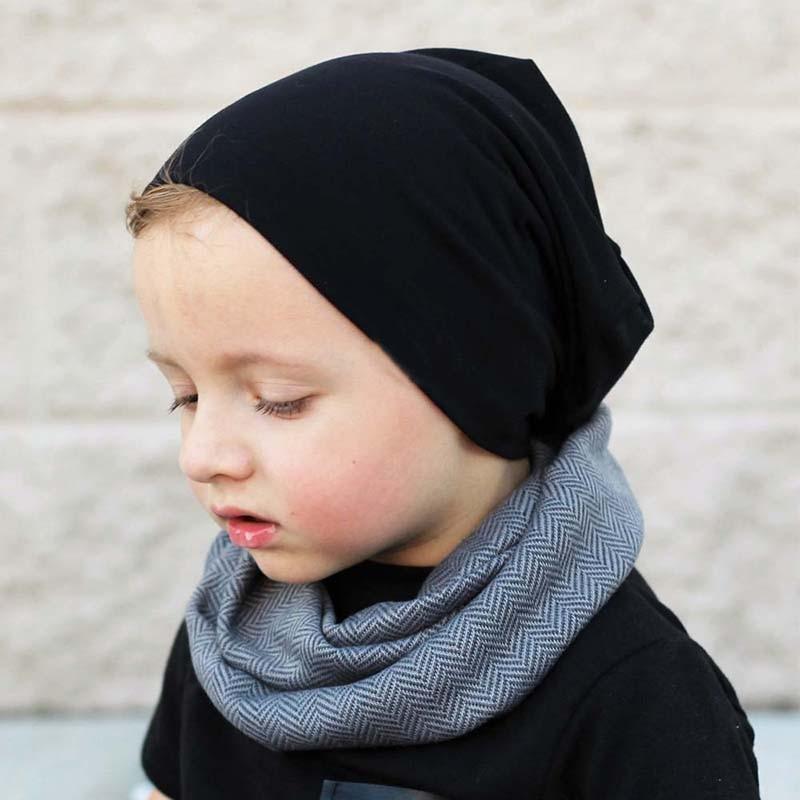 Chapeaux en Coton Tricoté Mignon Tendance Élégante Garçons et Filles Modernes pour Bébés et Enfants