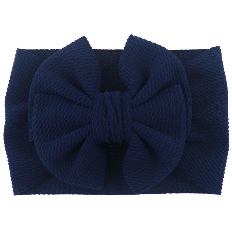 Bandeau de bébé moderne à nœud papillon pour les petites filles, bandeau turban, turban noué pour bébés filles