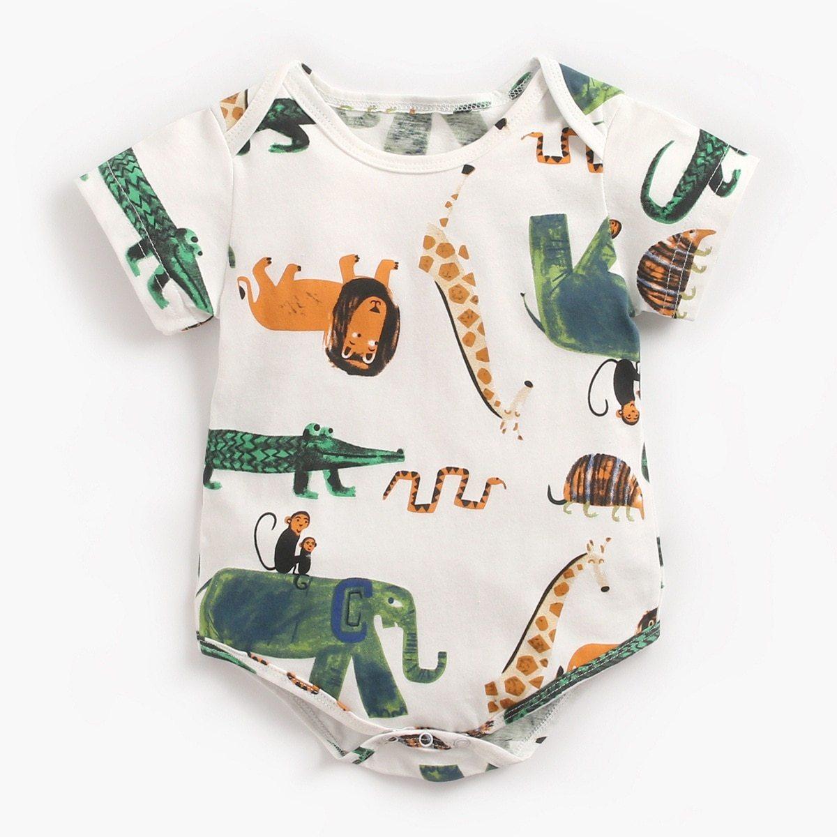Combinaison de luxe moderne imprimée intéressante pour nouveau-né, vêtements pour enfants, barboteuse pour filles et garçons