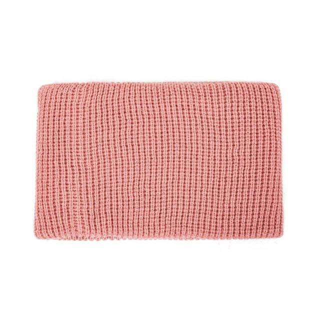 Ensemble moderne pour bébé : bonnet, écharpe et tour de cou – Bonnets écharpes chauds en tricot pour enfants