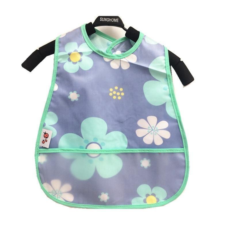 Bavoirs modernes et intéressants réglables pour bébé, bavoirs imperméables pour le déjeuner, bavoirs de dessin animé pour bébé, bavoirs pour enfants