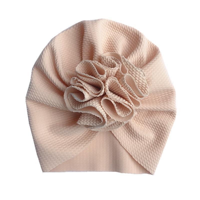 Bandeau Turban Fleur Mignon Chapeau Doux Bébé Nourrisson Accessoires Cheveux pour Nouveau-né