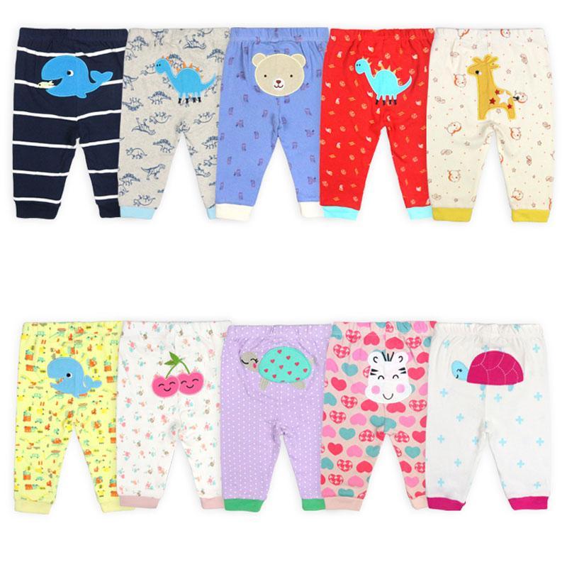 Nouveau-né Pantalon Bébé Dessin Animé Imprimé Fille Vêtements Printemps Automne Tout-petit Garçon Pantalons