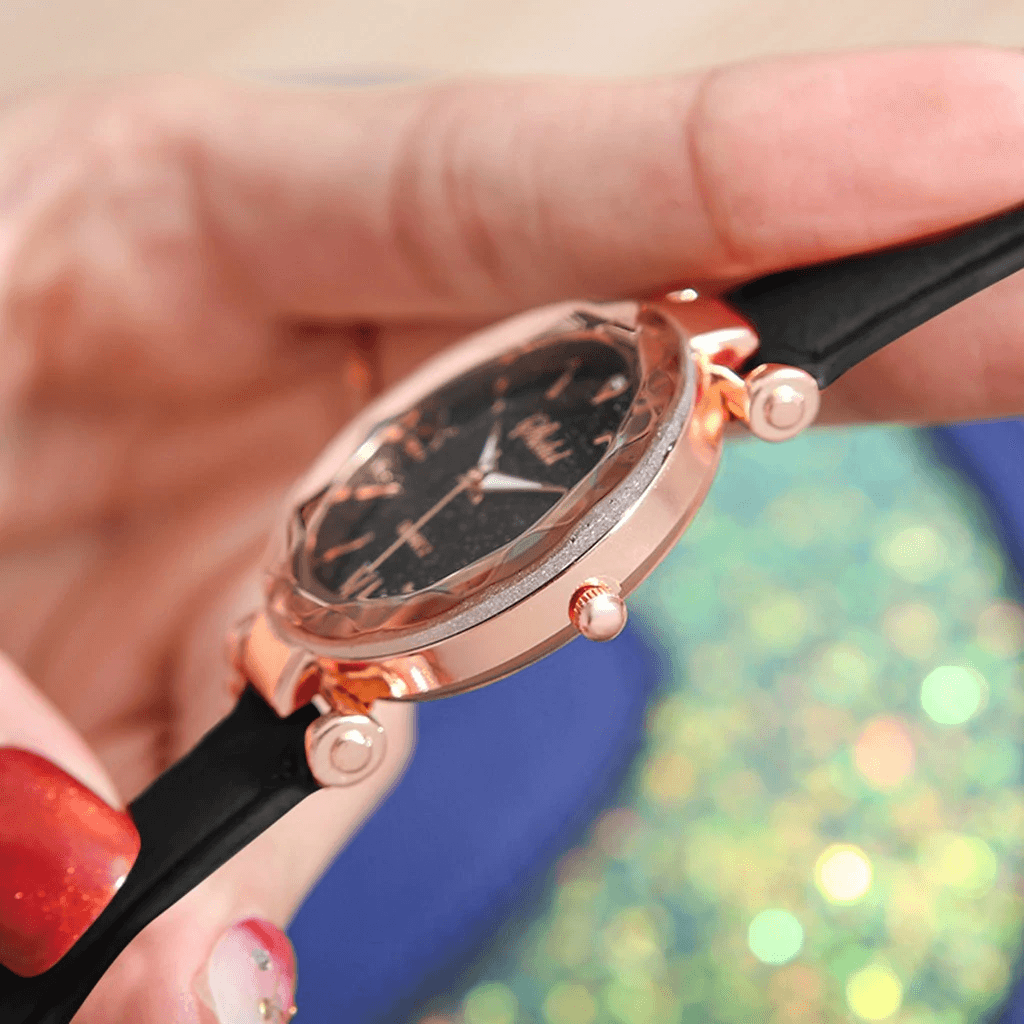 Montres pour femmes, marque de luxe, montre à quartz pour femmes, montres-bracelets mode pour femmes et jeunes filles avec détails fluorescents