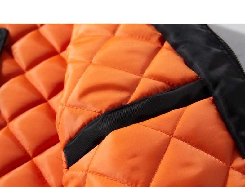 Vestes légères slim pour hommes, veste décontractée, veste d'hiver rembourrée chaude pour hommes, vestes décontractées classiques et confortables, respirantes, vestes d'automne-hiver pour hommes avec poches, vêtements d'hiver élégants