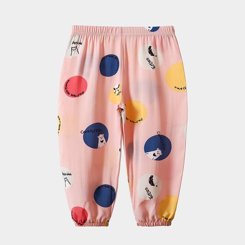 Pantalon fin pour bébés garçons, pantalon anti-moustiques, pyjama pour enfants pour climatiseur