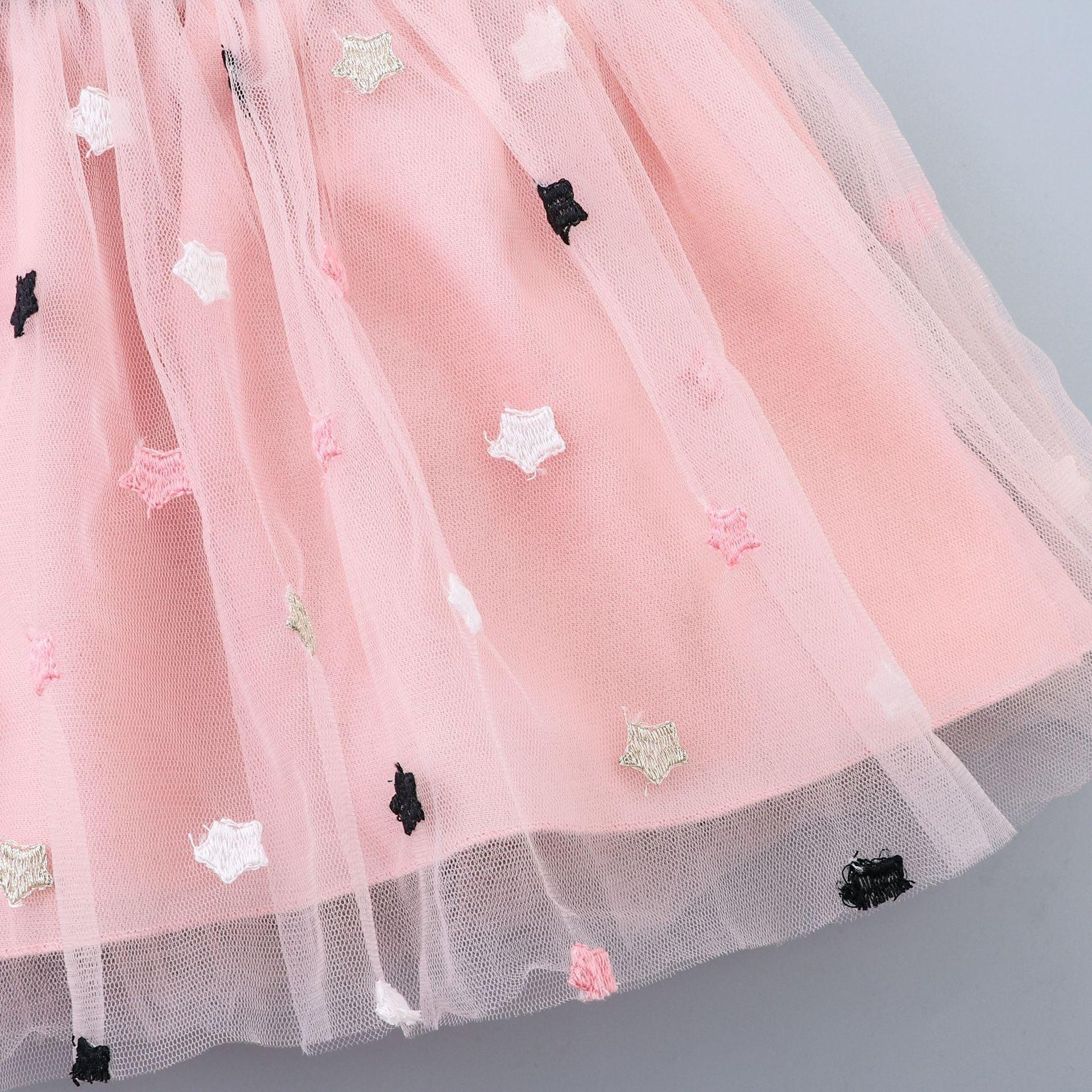 Robe tutu de soirée pour bébé fille de 0 à 2 ans au design princesse élégant et moderne, en tulle