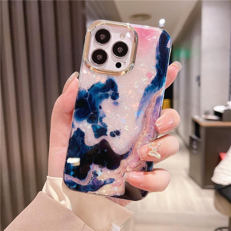 Motif marbre mince antichoc de protection souple pour filles femmes mignon étui coque pour iPhone 13 Pro Max étui de téléphone marbre pailleté pour iPhone 12 11 Pro Max XS Max XR coque antichoc