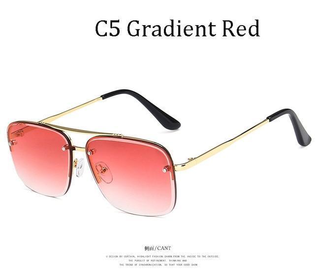 Lunettes de soleil pour hommes de luxe NOUVELLE TENDANCE, design vintage, protection UV400, Oculos De Sol