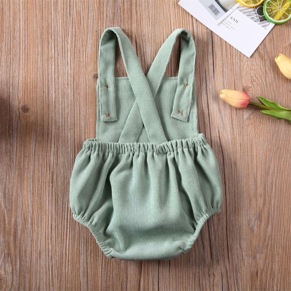 Vêtements d'été pour bébé, nouveau-né, garçon/fille, body-salopette dos nu pour filles
