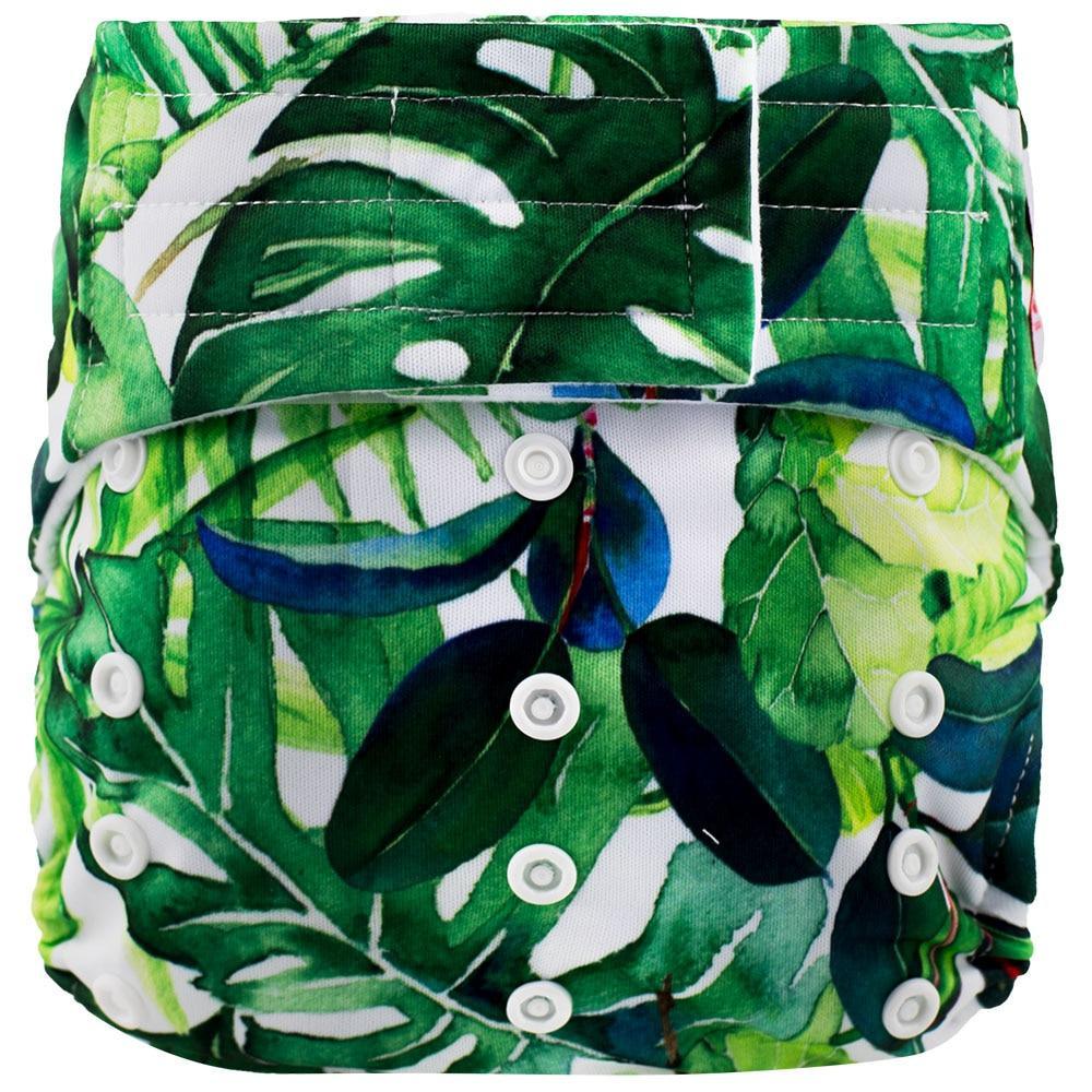 Couche Culotte à Scratch - Intérieur en Tissu Imperméable Lavable Réutilisable pour Bébés et Enfants