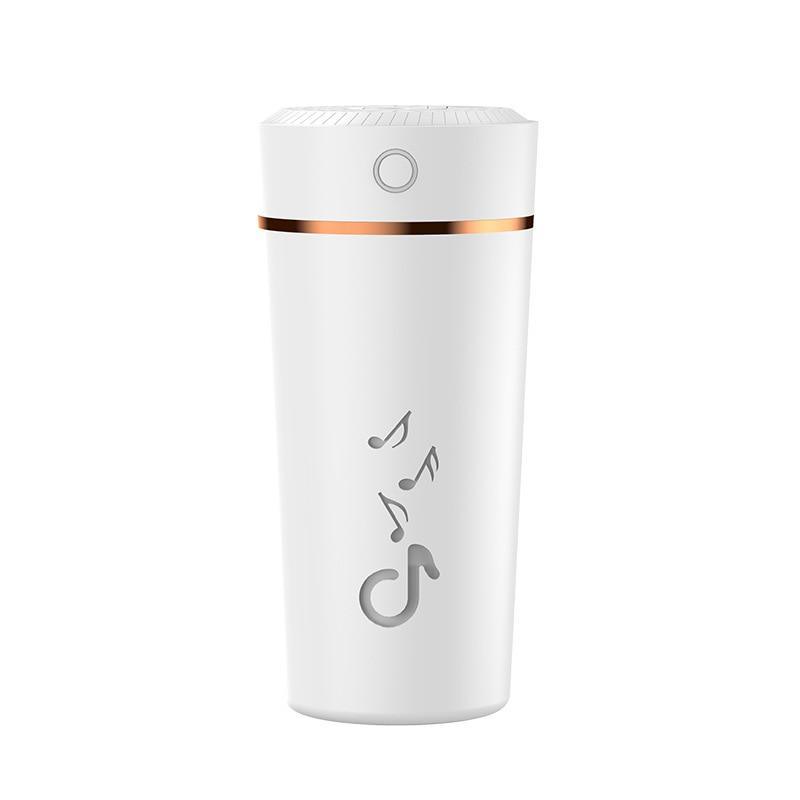 Nouvel humidificateur d'air portable USB 200 ml, diffuseur d'huiles essentielles ultrasonique pour la maison, la chambre, le bureau, la voiture avec 7 lumières colorées