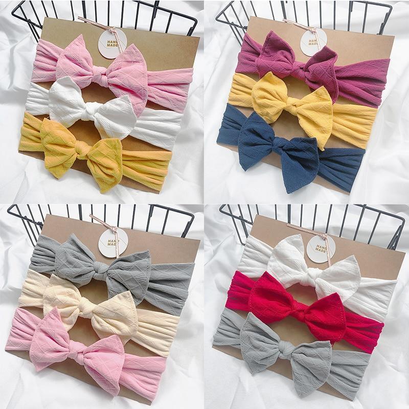 Bandeaux pour bébé pour nouveau-né, bandeau mignon avec nœud et fleur, bandeau élastique pour enfants, cadeaux pour filles, accessoires pour cheveux
