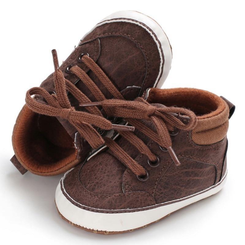 Chaussures bébé garçon en toile, nouveau-nés, premiers pas, enfants