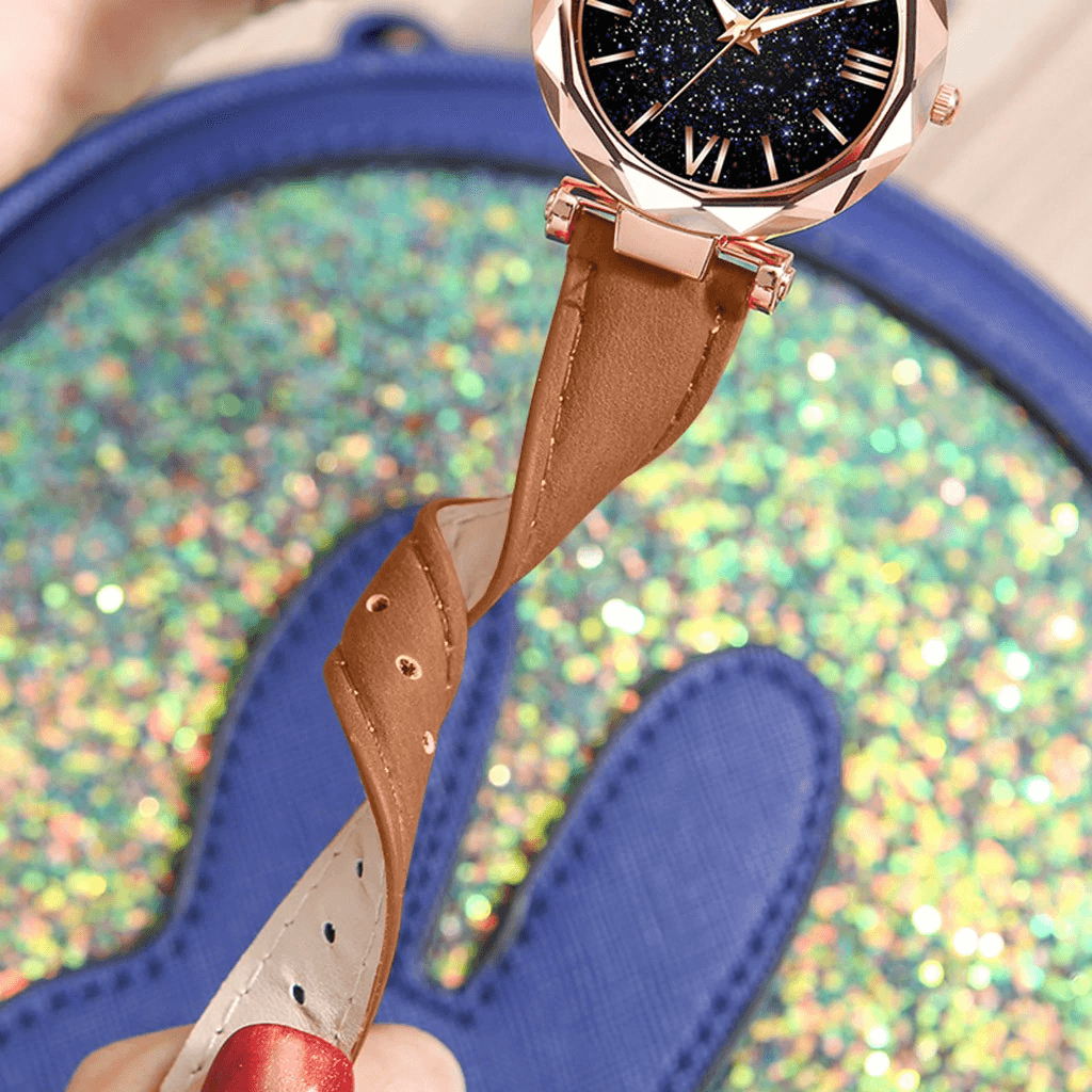 Montres pour femmes, marque de luxe, montre à quartz pour femmes, montres-bracelets mode pour femmes et jeunes filles avec détails fluorescents