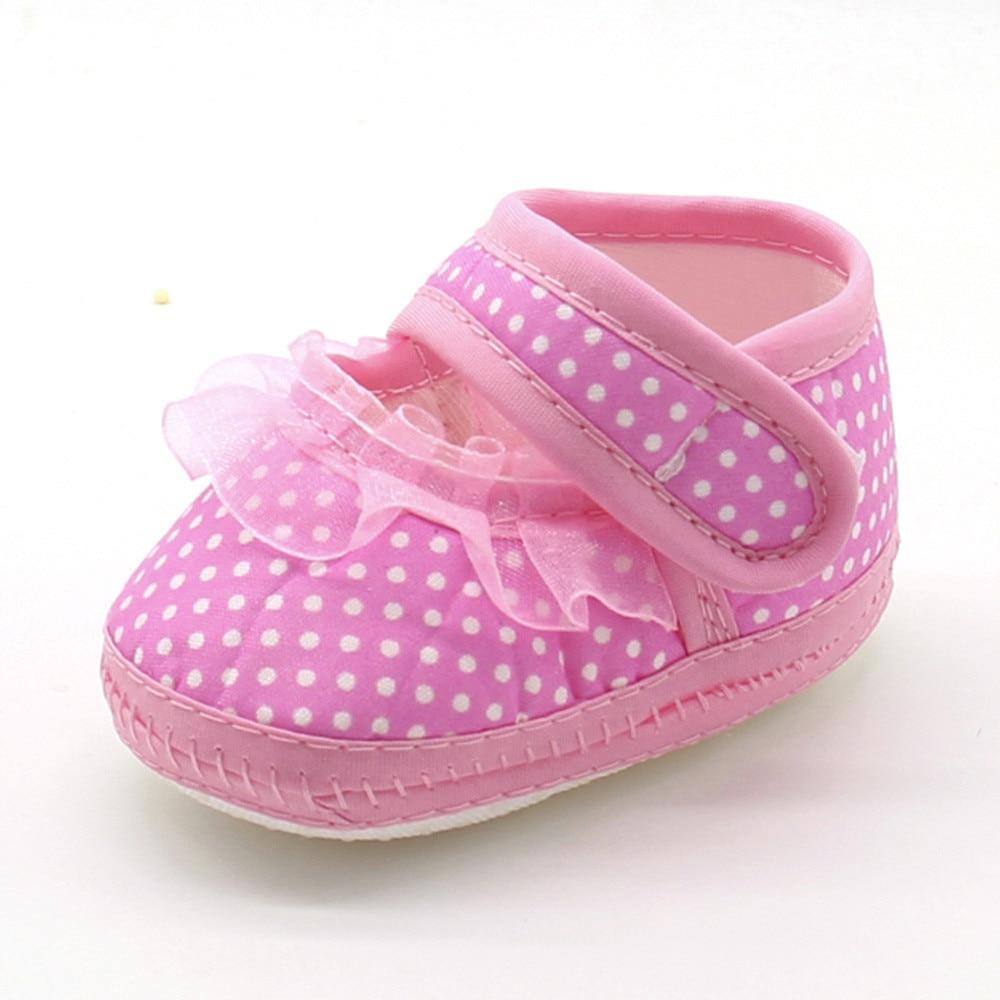 Chaussons souples et chauds à lacets pour bébé fille, confortables au quotidien, excellent cadeau pour bébé fille
