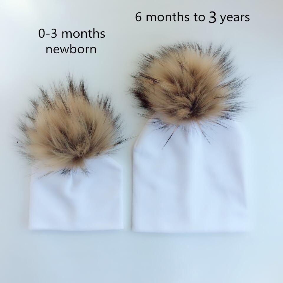 Chapeaux en coton pour bébés avec pompon, casquettes pour enfants, accessoires pour garçons, bonnets pour tout-petons.