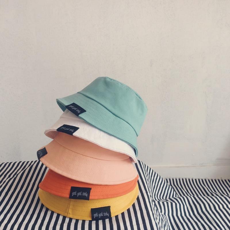 Bonnets bébé modernes en coton pour enfants garçons et filles Chapeaux de soleil Bob pour enfants garçons et filles Casquettes de plage pour enfants