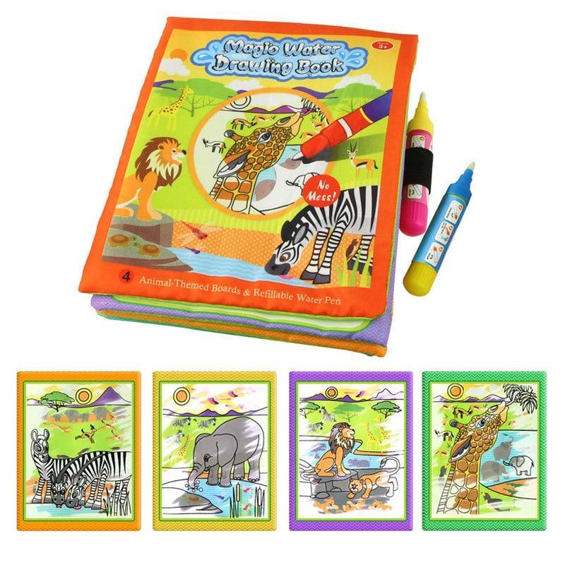 Livres de Dessin Magique, Livres de Coloriage, Doodle et Stylo Magique, Tableau de Peinture, Jouets de Peinture pour Enfants, Cadeaux d'Anniversaire