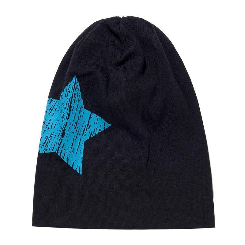 Bonnet et écharpe de bébé hip-hop avec étoile pour garçons et filles pour l'automne et l'hiver