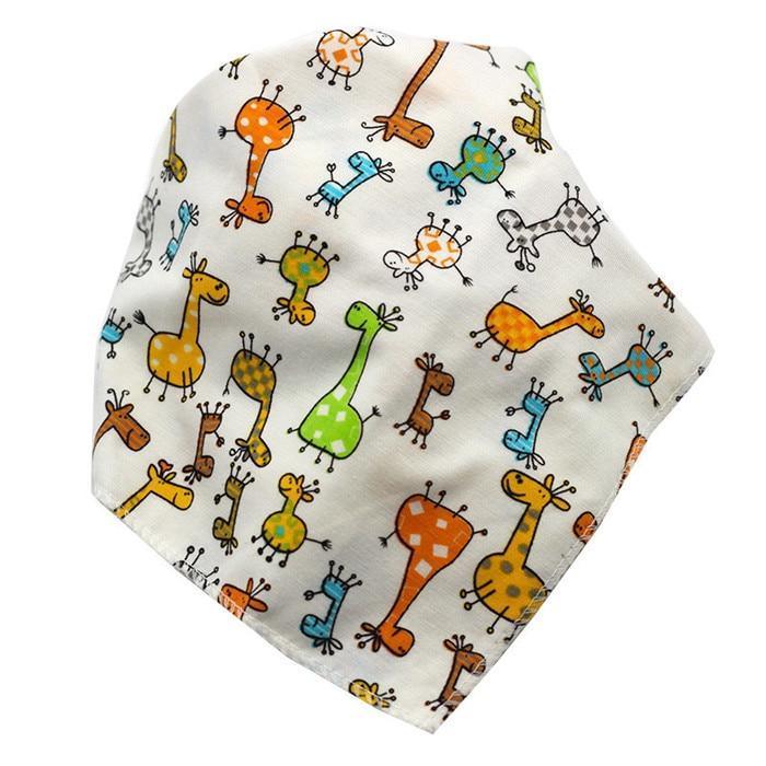 Bavoirs bébé Triangle Coton Dessin Animé Enfant Bandana Bavoirs Baveux Nouveau-né Bavette Tissu Absorbant Pour Bébé et Enfants