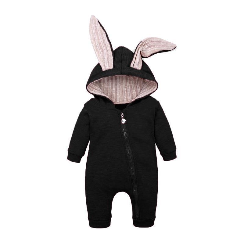 Combinaison bébé Dinosaure et Lapin avec Fermeture Éclair Vêtements Nouveaux-nés Grenouillère Bébés Filles et Garçons Déguisement Enfant Combinaison