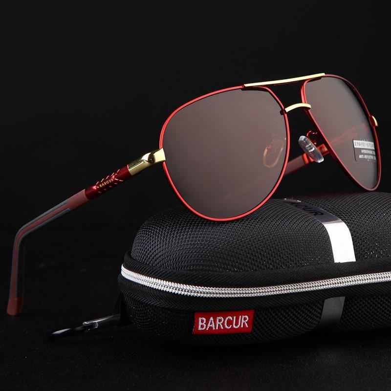 Lunettes de soleil rétro vintage élégantes de luxe pour hommes, de haute qualité, polarisées, de pilote aviateur, rétro classiques, avec protection UV400