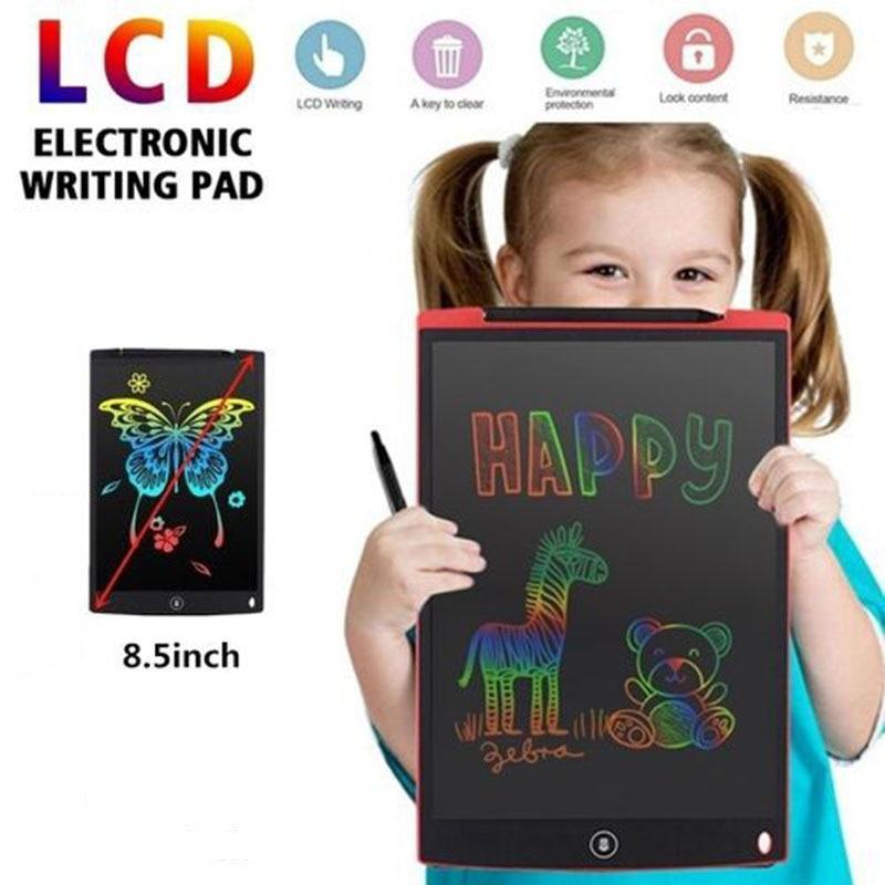 Tablette d'écriture LCD 8,5 pouces moderne, tableau de dessin électronique, tablette graphique numérique, bloc-notes électronique avec stylet pour enfants