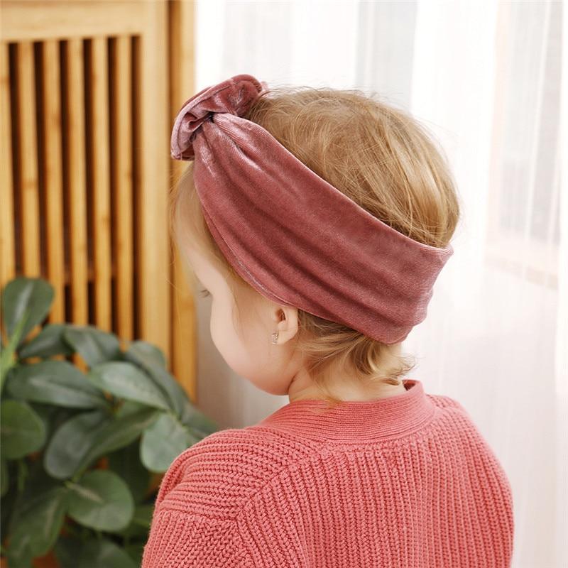 Bandeaux de luxe dorés pour bébés, turbans pour nouveau-nés, bandeaux élastiques pour nourrissons et tout-petits, accessoires pour cheveux de bébés filles